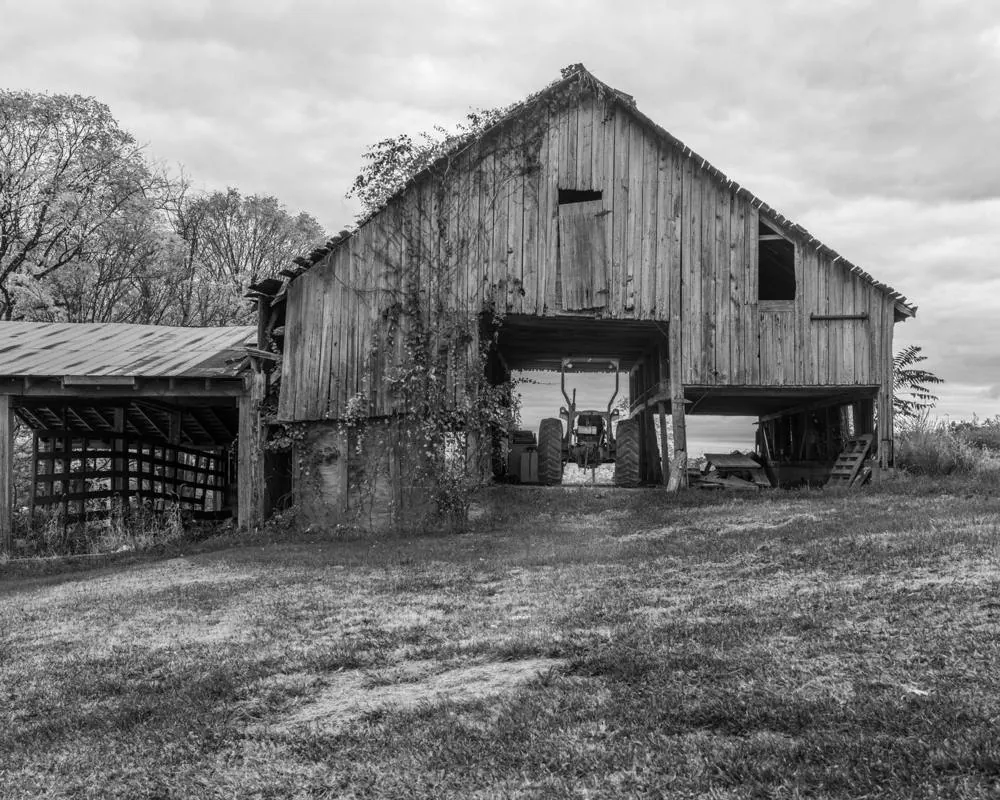 Rural Pennsylvania barn and field, typical of septic-served properties around Quakertown, PA